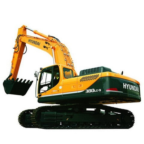 download Hyundai R380LC 9 Crawler Excavator able workshop manual