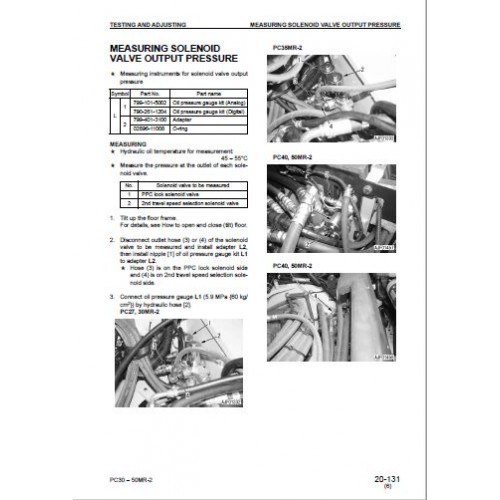 download KOMATSU PC27MR 2 PC30MR 2 PC35MR 2 PC40MR 2 PC50MR 2 Hydraulic Excavator + Operation MAN workshop manual