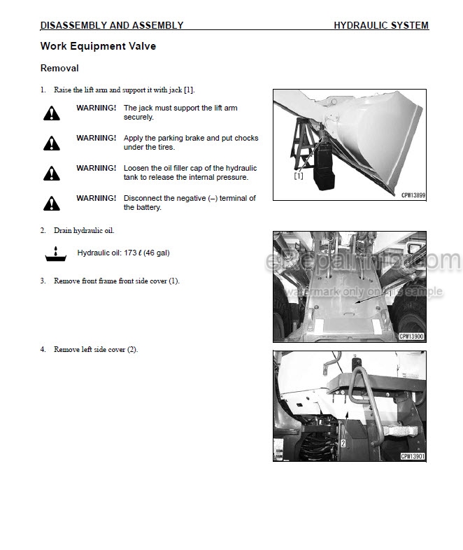 download Komatsu WA470 6 WA480 6 Galeo Wheel Loader able workshop manual