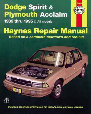 download Plymouth Acclaim able workshop manual
